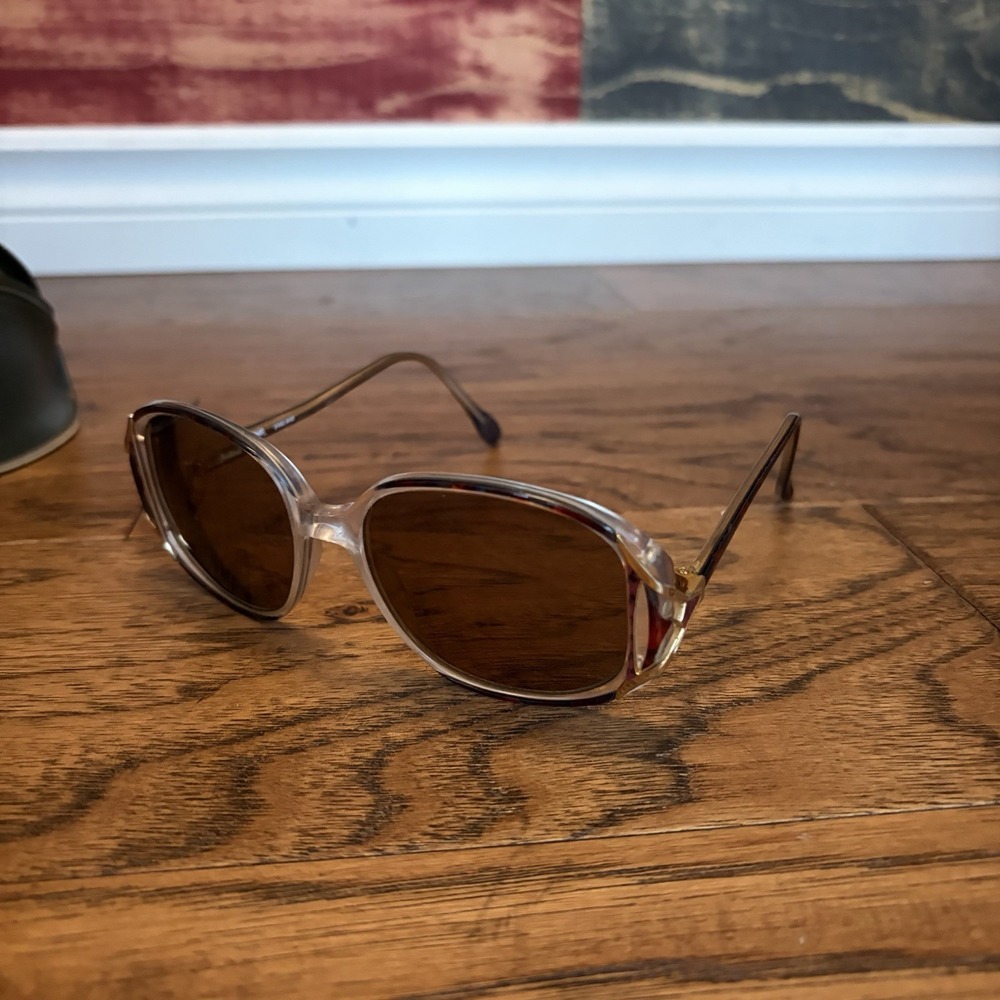 Vintage Oliver Goldsmith Sunglasses Eyeglasses Mod Big Eye Women's FRAME ONLY